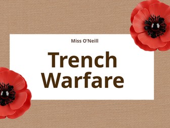 Trench warfare - cause and effect