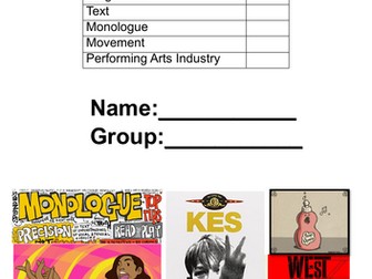 Year 7 Drama Workbook