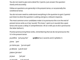 Foundation Tier Follow-On Questions Preparation Booklet