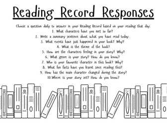 Reading Record Questions