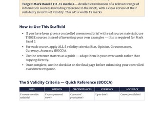 WJEC Criminology Unit 3: AC 3.1 Examining Information for Validity