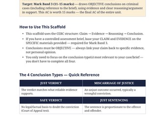 WJEC Criminology Unit 3: AC 3.2 Reviewing Verdicts