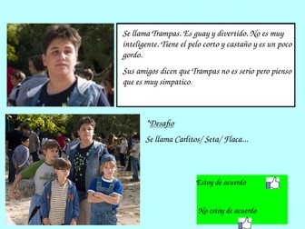 Movie project - peliculas - Carlitos y el campo de los sueños - Lesson 4 -using the verb QUIERO