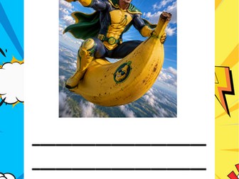 Superhero Silly Sentences