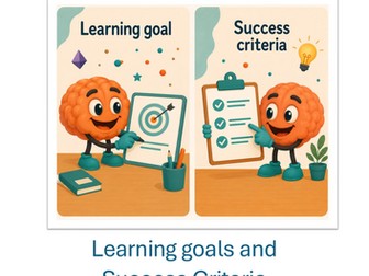 Learning Goals and Success Criteria