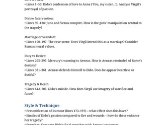 CLASSICS - Aeneid Book 4