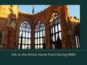WWII British Home Front Slideshow Presentation
