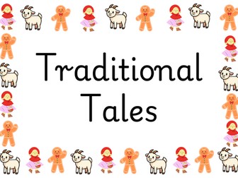 EYFS Traditional Tales & Fairy Tales Complete Continuous Provision Enhancement Pack | 100 Pages | Re