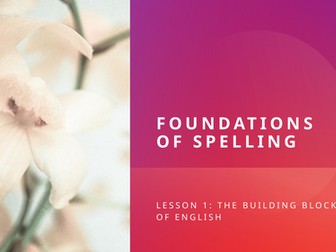 Foundation os spelling