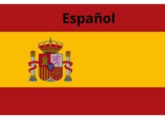 Y7 Spanish - resources for term 1.