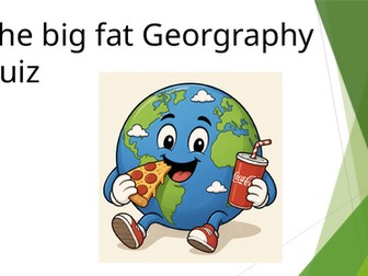 The big fat geography quiz
