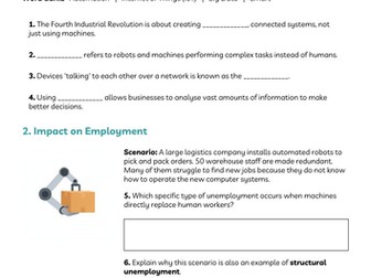 GCSE DT - 1.1.1 The impact of new and emerging technologies