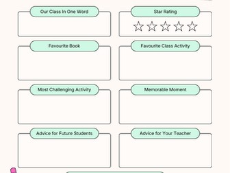End of Year Questionnaire