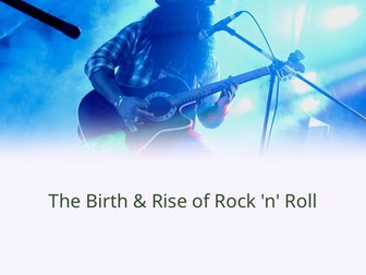 History of Rock'n'Roll Music Slideshow Presentation