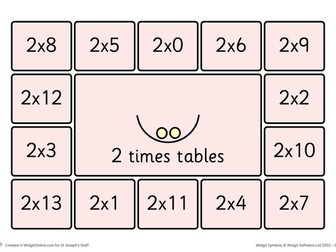 KS1 Math Game Boards