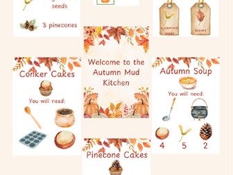 Autumn Mud Kitchen