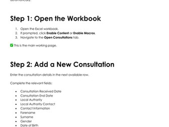EHCP Consultation & Placement Tracker