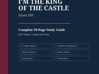 I’m the King of the Castle study guide.