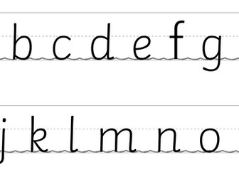 Read Write Inc Handwriting Display