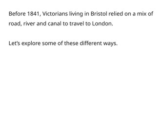 Transport in Victorian Bristol