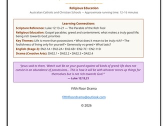 The Bigger Barn | Rich Fool Bible Parable Classroom Play