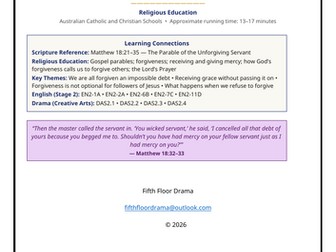 The Debt That Was Forgiven | Unforgiving Servant Classroom Play