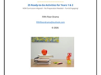Year 1 & Year 2 Casual Teacher Toolkit | No Prep Emergency Lessons | Primary