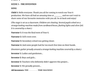 Year 6 Production - Back to the future