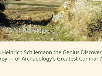 Heinrich Schliemann Slideshow Presentation
