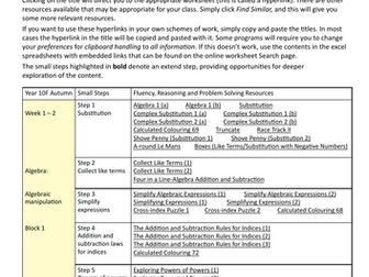 10ticks - Year 10 Foundation Autumn Term Mapping to White Rose (v3)