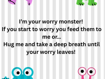 Worry Monster poster