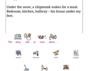 Over and Under the Snow (wk3) - Reading lessons