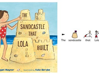 The sandcastle that Lola built