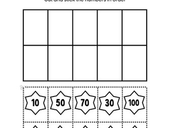 Ordering numbers in 10s