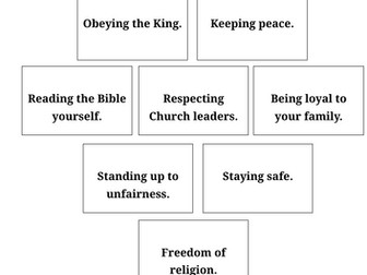 RE Year 5/6: Do Religious Worldviews Change Over Time? Lesson 2-Anne Askew