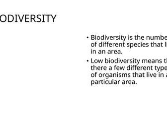 IGCSE BIOLOGY HUMAN INFLUENCES ON ECOSYSTEMS