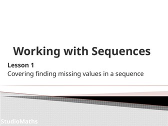IGCSE & GCSE Revision Pack ~ Sequences (4 lessons)