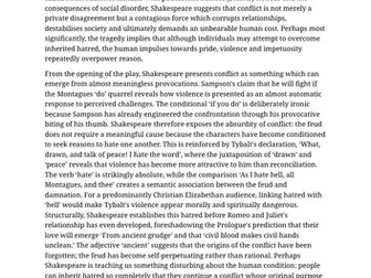 Romeo and Juliet May 2026 full mark response