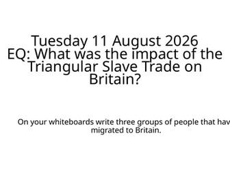 Triangular Slave Trade | Impact & Consequences for Britain | History Lesson