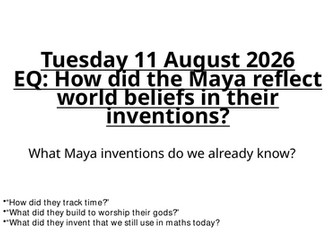 Ancient Maya Inventions | How Did Beliefs Influence Maya Innovations? | History Lesson