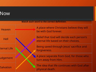 Life after Death KS3 Unit