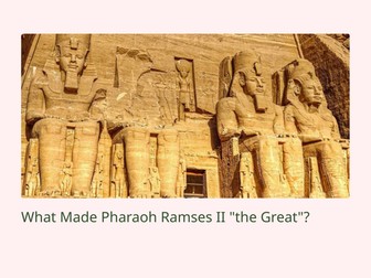 Ramses II Slideshow Presentation