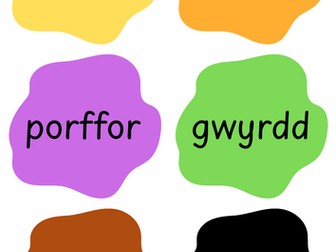 Welsh Colour Labels