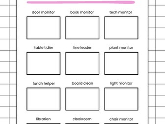 Class Jobs Classroom Display | Classroom Helper Jobs | PDF & Canva Template
