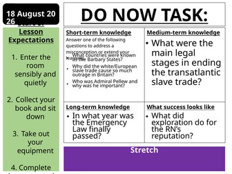 Paper 3 British Empire - Royal Navy, Exploration and Mapping (Edexcel A-Level Histor