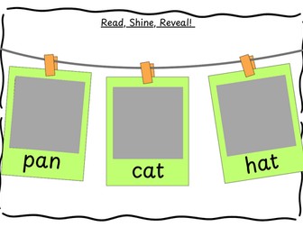 Read, Shine, Reveal - CVC words