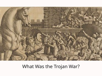 History of the Trojan War Slideshow Presentation