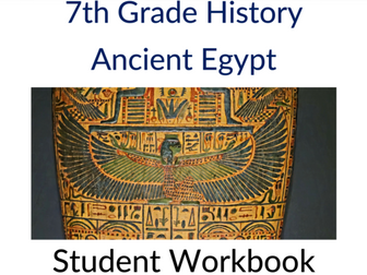 Ancient Egypt Printable Student Activity Workbook