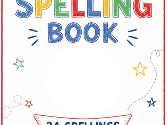 Spelling Homework Blank