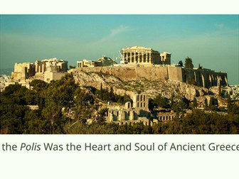 Ancient Greek Polis Slideshow Presentation